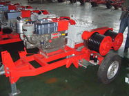Honda Engine 5 Ton Double Capstan Wciągarka do kabli do budowy mocy