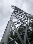 ASTM123 Galwanizowana stalowa wieża kratowa 110KV