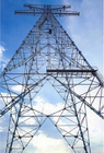 Stalowe wieże kratowe HDG Anger do elektrycznej linii przesyłowej