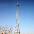 3-nożna, ocynkowana stalowa samonośna wieża telekomunikacyjna o długości 60 m