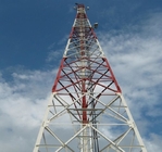 3 Noga Telekomunikacja Q235B Q345B Q420 Stalowa wieża rurowa