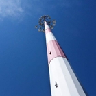 Ocynkowana stalowa wieża antenowa monopolowa dla telekomunikacji