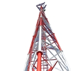 Telekomunikacja ocynkowana 3-nożna wieża rurowa ze stali 15m - 50m