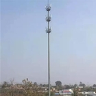 Odporna na zużycie 10 - 750KV Monopole wieża telekomunikacyjna Zatwierdzona przez ASTM