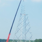 4-nożna samonośna ocynkowana stalowa wieża telekomunikacyjna