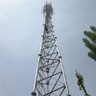 HDG 3/4 nogi z rurowej stalowej wieży anteny telekomunikacyjnej