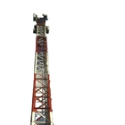 Ocynkowana kątowa 60m stalowa wieża kratowa Telecom Sst 33KV