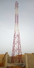 Linia transmisyjna Wielokątna konstrukcja stalowa wieża telekomunikacyjna Q345B