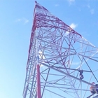 Koło stalowej wieży telekomunikacyjnej 20m 30m 40m 50m 60m Cztery nogi