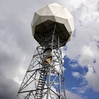 Wieża telekomunikacyjna anteny 110KV Ocynkowana stalowa konstrukcja radaru kątowego