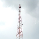 Kątowy maszt antenowy 100M Gsm i wsporniki Światło przeszkodowe dla lotnictwa