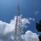 60m stalowa wieża telekomunikacyjna ocynkowana ogniowo Q345