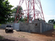 Stalowa wieża antenowa Gsm Sst Czteronożny kątowy mobilny Q355B