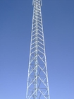 Rurowa stalowa wieża telekomunikacyjna ocynkowana ogniowo Q355