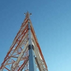 Mobilna stalowa wieża Monopole z trójkątem WiFi ocynkowana samonośna