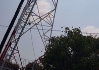 Gsm Telekomunikacyjna wieża kratowa Stalowa Q235B Elektryczność samonośna