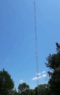 0 - 200m Stalowa ocynkowana wieża masztowa z odciągami ze wspornikami Odgromnik