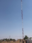 Stalowa wieża telekomunikacyjna z kratą masztową z galwanizowanym 72m 92m
