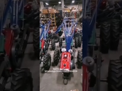 Double Drums 5T Cable Walking Tractor Winch For Power Transmission