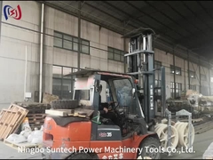 Linia transmisyjna w wiązce potrójnego bloku koła pasowego 660 mm z krążkiem ze staliwa