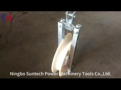 508mm 40KN Pojedyncze bloki do ciągnięcia drutu nylonowego Bloki do naciągania przewodów