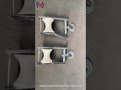 80mm kabel antenowy Koło pasowe do naciągania bloku rolkowego do linii napowietrznej