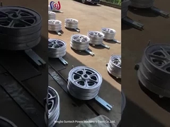 Aluminiowe krążki gumowe do naciągania przewodów