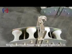 Cztery koła włókna optyczne połączone blok strunkowy kołyska Opgw narzędzia strunkowe