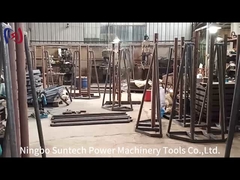 Stanowisko bębna konduktoru z urządzeniem hamulcowym zapobiega zderzaniu i tarciemu hamowaniu