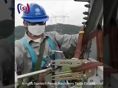 ISO JQJ Strzygacz stalowy kątowy Narzędzia do ciągnięcia kabli podziemnych