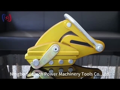 Bezpieczne i trwałe zaciski węzłowe Max.Open 14-48mm Nominalne obciążenie 7-80KN dla zastosowań ciężkich