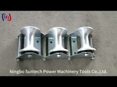 Narzędzia do przeciągania kabli Trzy nylonowe krążki prowadzące rolki do pracy podziemnej