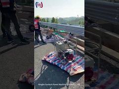 Profesjonalny zestaw do przedmuchiwania kabli do instalacji światłowodowych, siła 700N