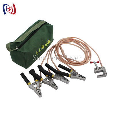 Jakość  Three phase 25mm Plug Construction Earth Wire Personal Grounding Wire Safety Tools fabryka