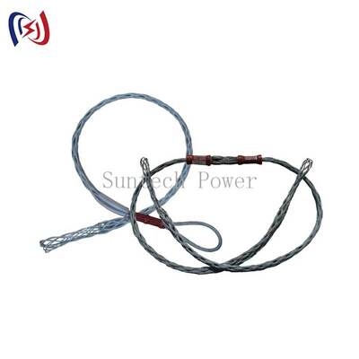 jakość  High Tensile Steel Conductor Mesh Sock Joints for Uniform Pressure Distribution and Temporary Dead-End Applications fabryka