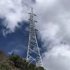 110 132kV 4-nożna kątowa stalowa wieża transmisyjna kratowa