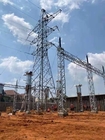 10 - 1000KV kratowe stalowe wieże do przenoszenia energii elektrycznej