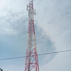 Sst Kątowa 10-metrowa stalowa wieża telekomunikacyjna ocynkowana światłem lotniczym