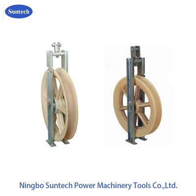 OPGW ADSS Narzędzia kablowe z włókna optycznego Nylon Sheave Cable Stringing Block 660mm