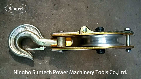 Aluminium Sheave Hoist Tackle 100KN Narzędzia do sznurkowania konduktorów