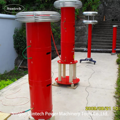 Przenośny system badań rezonansowych AC do badań GIS 132KV z 60-minutowym cyklem pracy