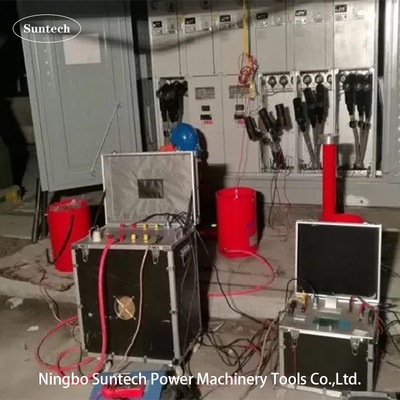 810KVA Zestaw badawczy wysokiego napięcia, 35KV i 132KV Sprzęt do testowania kabli Hv 30-300Hz