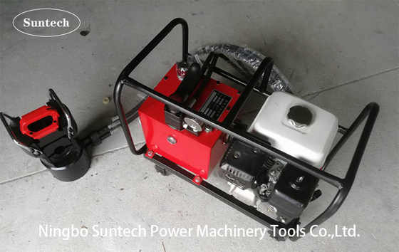 Sprężarka 100T hydrauliczna głowica zaciskowa z pompą benzynową Honda 80mpa