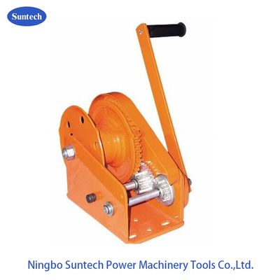 Newart 1200Lb Winch Anchor Hand With Friction Brake Cable Winch Puller