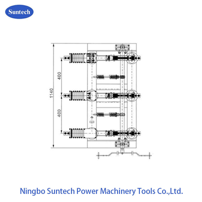 GB3804 3-fazowy AC 12KV Zewnętrzny wyłącznik próżniowy izolujący obciążenie