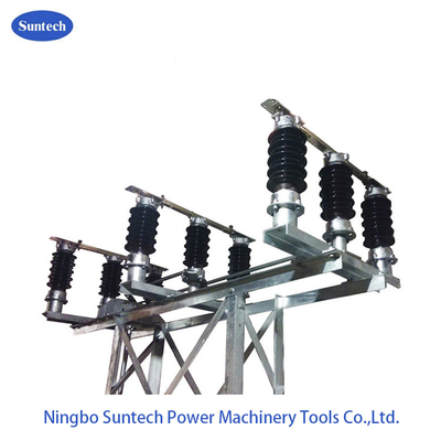 Izolator obrotowy porcelanowy 36KV 1250A z konstrukcją montażową