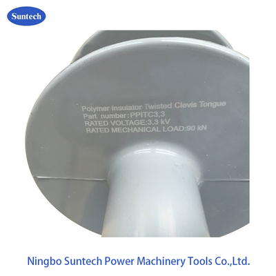 3.3KV 90KN Twist Clevis Tongue Polimerowy izolator długiego pręta