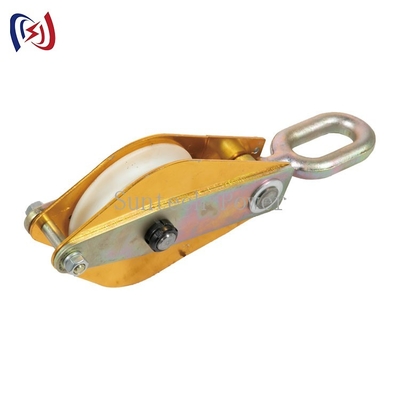 Aluminium Sheave Hoist Tackle 100KN Narzędzia do sznurkowania konduktorów
