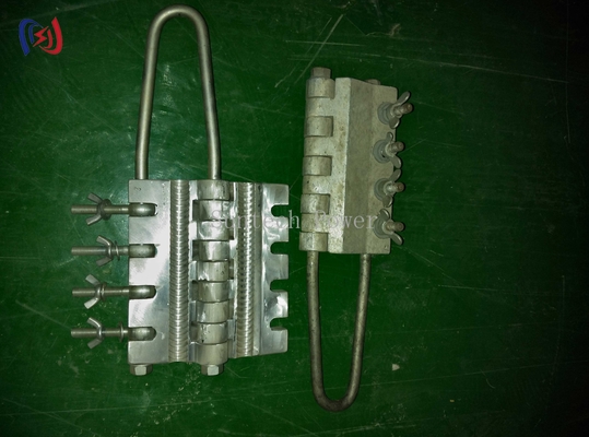 Bolt typu Anti Twist Steel Rope Gripper Stringing Conductor Come Along Clamp