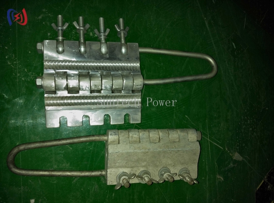 Bolt typu Anti Twist Steel Rope Gripper Stringing Conductor Come Along Clamp